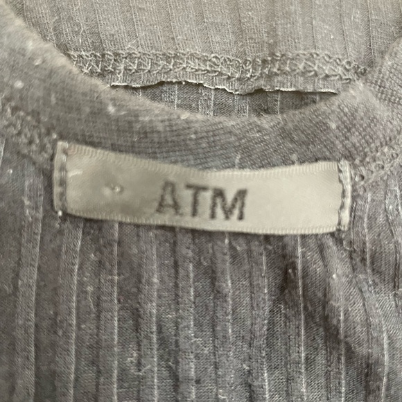 ATM Ribbed Tank Top - Picture 4 of 4